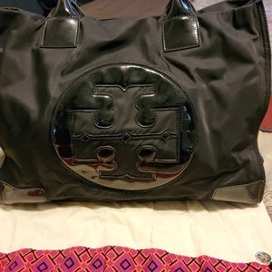 Tory Burch Ella Patient leather tote